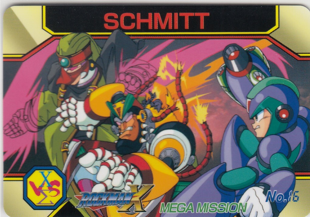 No.16 Megaman X Mega Mission ［RockmanX］ Carddass Selection Box