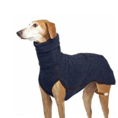 Pet High Collar Jumper Sweater Winter Greyhound Whippet Dog Clothes Coat Jacket~