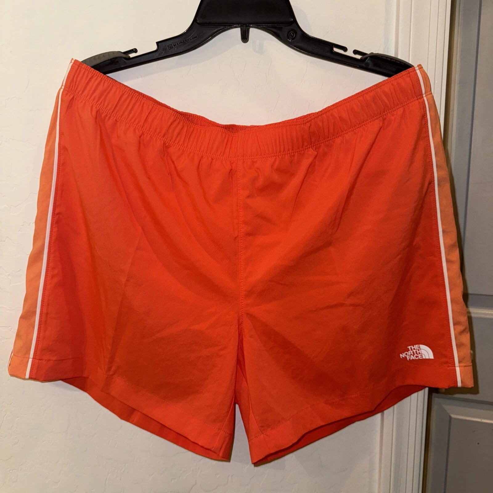 The North Face Shorts Mens Size Large Elevation Short Retro Orange Hiking