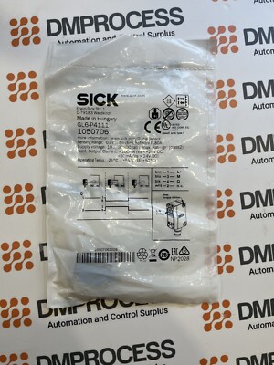 SICK GL6-P4111 SENSOR 1050706 NEUER SCHALTBEREICH 6M