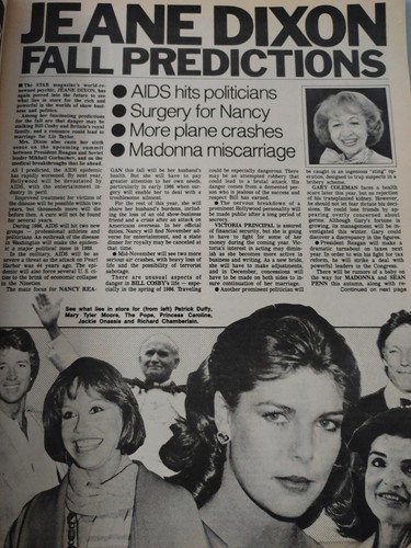 Star Magazine 10/8 1985 Rock Hudson. Marie Osmond. Rocky. Linda Evans. Brooke - Foto 5 di 9