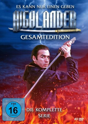 DVD HIGHLANDER COMPLETE SERIES 1-6 DVD BOXSET COLLECTION UK R2