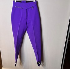 Obermeyer purple ski snow pants size 6