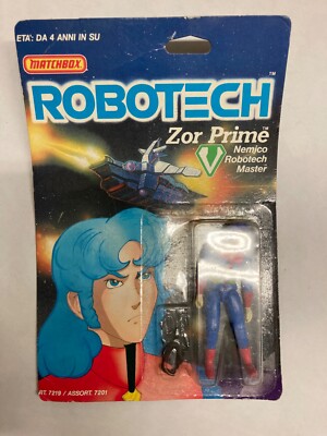ROBOTECH Zor Prime 22 Back Harmony Gold 1992 MOC Matchbox