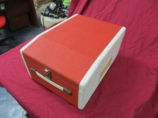 LESA mod. ZODYNA ZD-1 - Fonovaligia anni'60 bianco/rossa