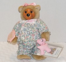 1990 ROBERT RAIKES ORIGINAL COURTNEY BEAR With THE SANDMAN CASSETTE TAPE EUC