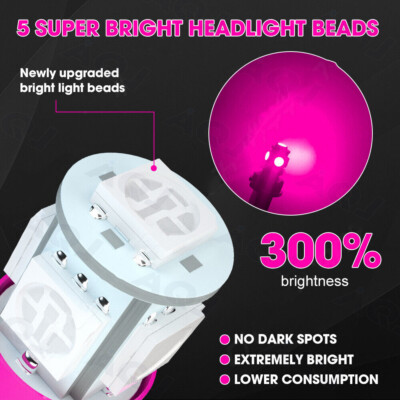 Pink LED Dash Light Kit For 88-91 Honda Civic 4th Gen – Make Your Cluster Pop!