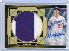 2022 Topps Five Star Baseball Jumbo Patch Autograph #FSJP-WB Walker Buehler /10