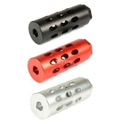 Aluminum Muzzle Brake Compensator 1/2x28 Thread for 223/.22LR | eBay