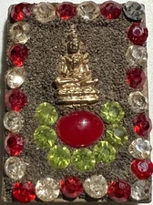 PHRA KAEW MORAKOT LP TOH RARE OLD THAI BUDDHA AMULET PENDANT MAGIC ANCIENT#16