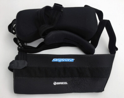 Breg Schulterorthese Sling shot 2 schwarz, gebraucht, in gutem Zustand