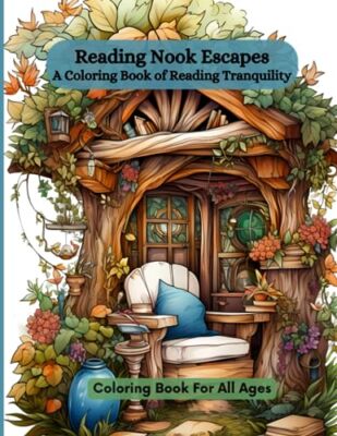 Press - Reading Nook Escapes  A Coloring Book of Reading Tranquility - - X555z