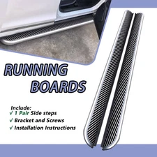 Fits for BYD ATTO 3 2022-2025 Running Board Side Step Nerf Bar Pedal black 2PCS