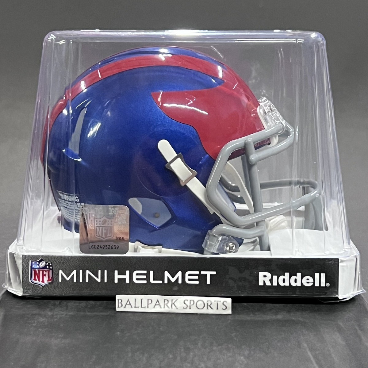 Mini Casque De Football New York Giants (NFL) - Riddell - Speed Mini Helmet