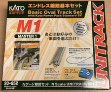Kato 20-852 Unitrack (M1) Basic Oval Track Set With Controller N Gauge