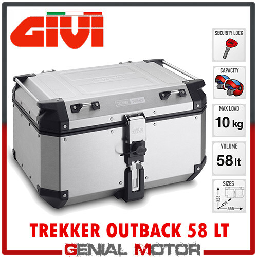Bauletto Centrale Givi Trekker Outback 58Lt Bmw R 1200 Gs Adventure 2014 14  | eBay