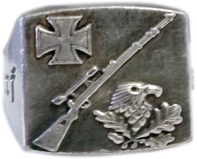 Sniper-Ring Ring deutscher Scharfschützen, Schützenring Karabiner 98