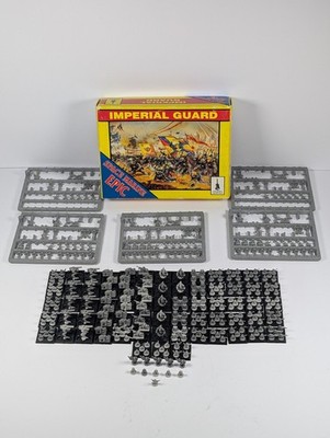 Games Workshop Epic Imperial Guard - MEGA LOT - 100er Figuren Sentinels Ogryns
