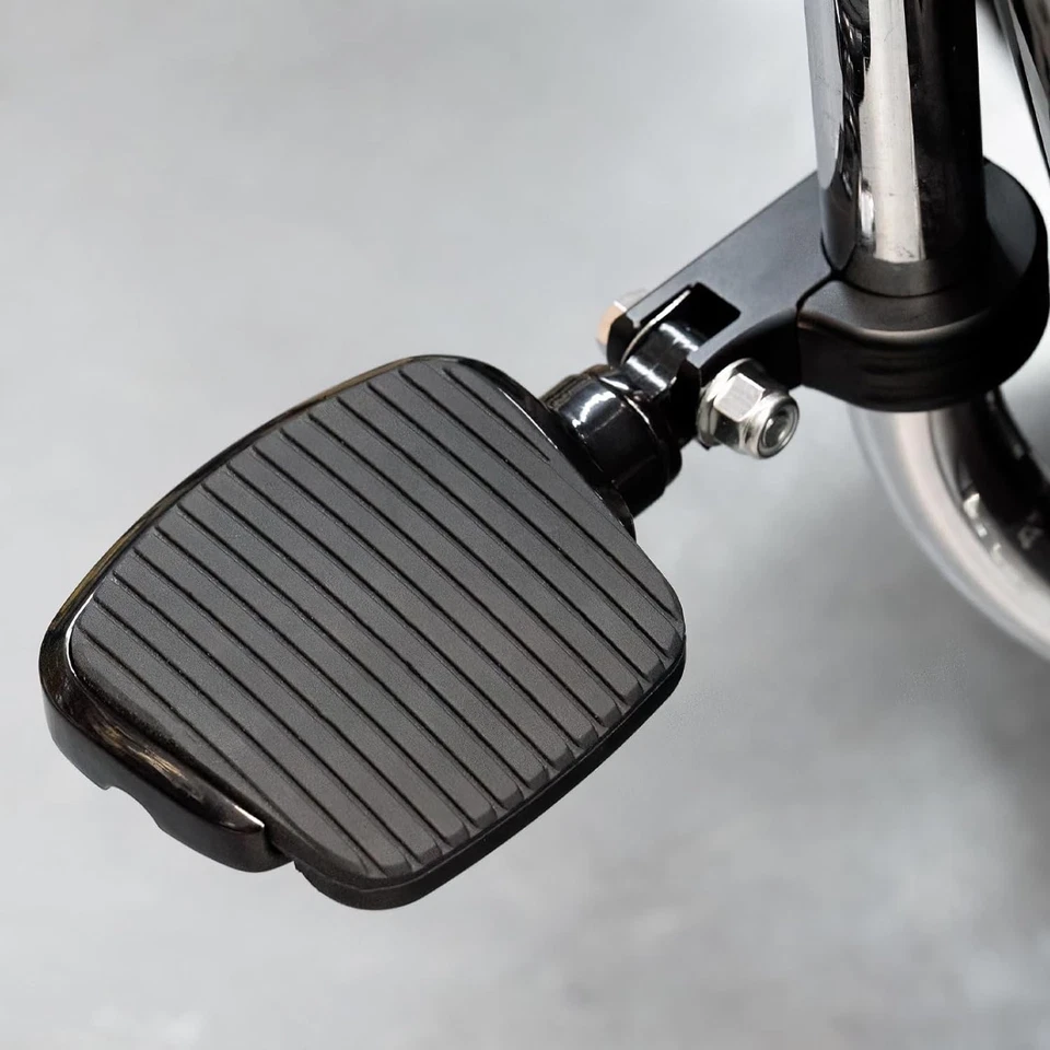 Universal For Honda Indian Kawasaki Upgrade Footpegs & 32mm Mount Brackets Foto 2 de 4