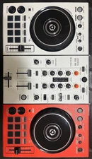 Pioneer DJ DDJ-400 Double Deck Controller White/Orange Skin + Decksaver Cover