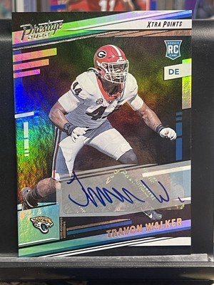 2022 Panini Prestige - Rookies Travon Walker #337 Xtra Points Premium Signatures