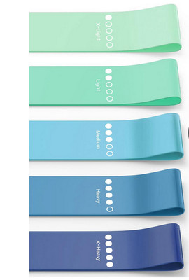 Resistance Bands for Working Out, 5-Pack Elastic Loop Exercise Bands