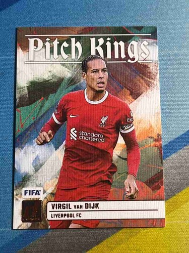 Virgil van Dijk #10 2023 Panini Donruss Pitch Kings card