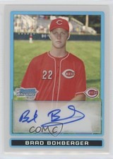 2009 Bowman Draft Prospects Chrome Refractor 429/500 Brad Boxberger Auto 4r3