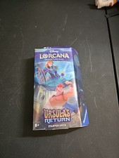 Disney Lorcana TCG: Ursula's Return Sealed Starter Deck - Sapphire  Steel NEW 