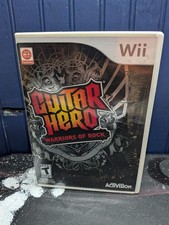 Guitar Hero: Warriors of Rock (Nintendo Wii, 2010) CIB Complete Case Manual Disc