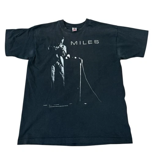 Miles Davis T-shirt Jazz Trumpet Sz XL Single S 1990s vintage concert t-shirt, vintage, size XL, single stitch, B+ condition