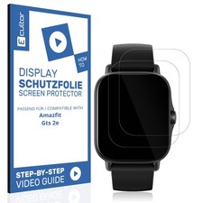 2x 3D Protective Film for Amazfit Gts 2e Flexible Screen Protectors