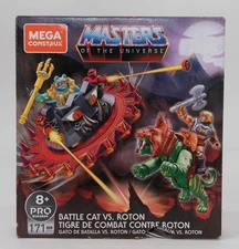 Mega Construx Battle Cat VS. Roton Masters Of The Universe Set