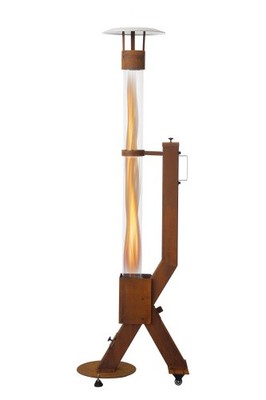 Green Flame Pellet-Terrassenheizung BPH-R100-T1-C