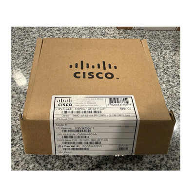 Cisco EHWIC-1GE-SFP-CU 1-Port Dual Mode SFP Gigabit Ethernet LAN Module