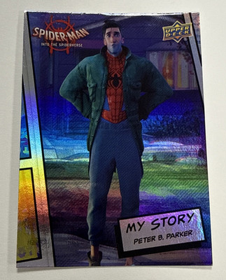 2022 Upper Deck Spider-Man Into the Spider-Verse - My Story Foil Peter Parker 