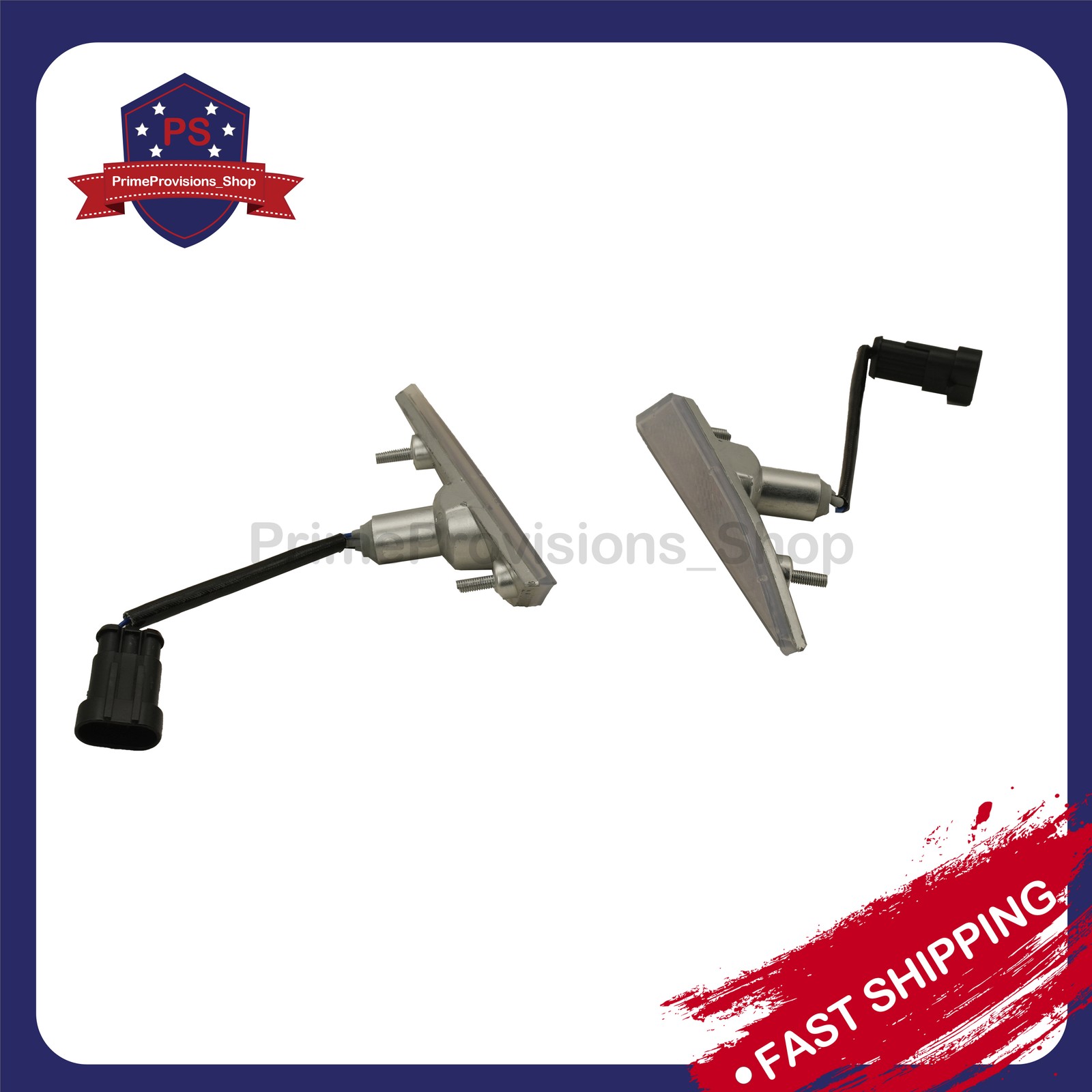 2PCS Bumper Side Marker Indicator Front 400945119D/120D For Lamborghini Gallardo