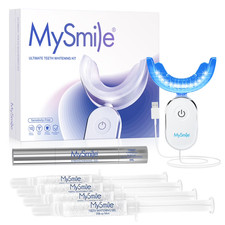 Ultimate Teeth Whitening Kit with 28 LED Light, 4X 3ML 35 CP Teeth Whitening Gel