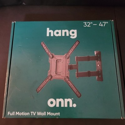 Hang Onn Full Motion TV Wall Mount 32-47 Inch Swivel Tilt ONA18TM003 New