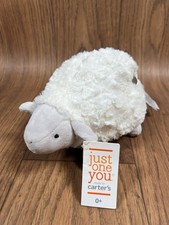 Carters Just One You Sheep Lamb Musical Wind Up White Plush Twinkle Star New