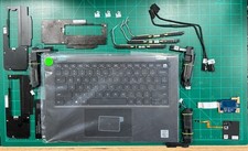 Dell Latitude 7410 Palmrest Keyboard Speakers SSD Cover Wifi Adapter Smart Card