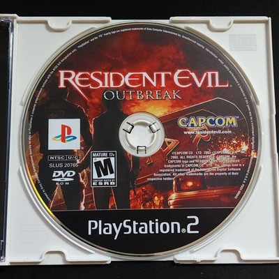 Resident Evil Outbreak PS2 NTSC-U/C Tested