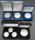 90% SILVER COIN LOT 4 MORGAN PEACE SILVER DOLLARS 3 STANDING LIBERTY QUARTER NR