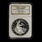 2005 $100 1.5 Ounce Silver Union Proposed Design NGC GEM Proof