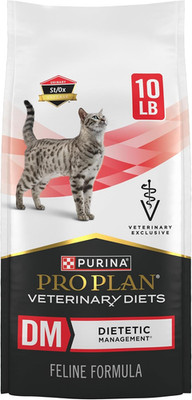Purina  DM Dietetic Management Feline Formula Dry Cat Food - 10 Lb. Bag