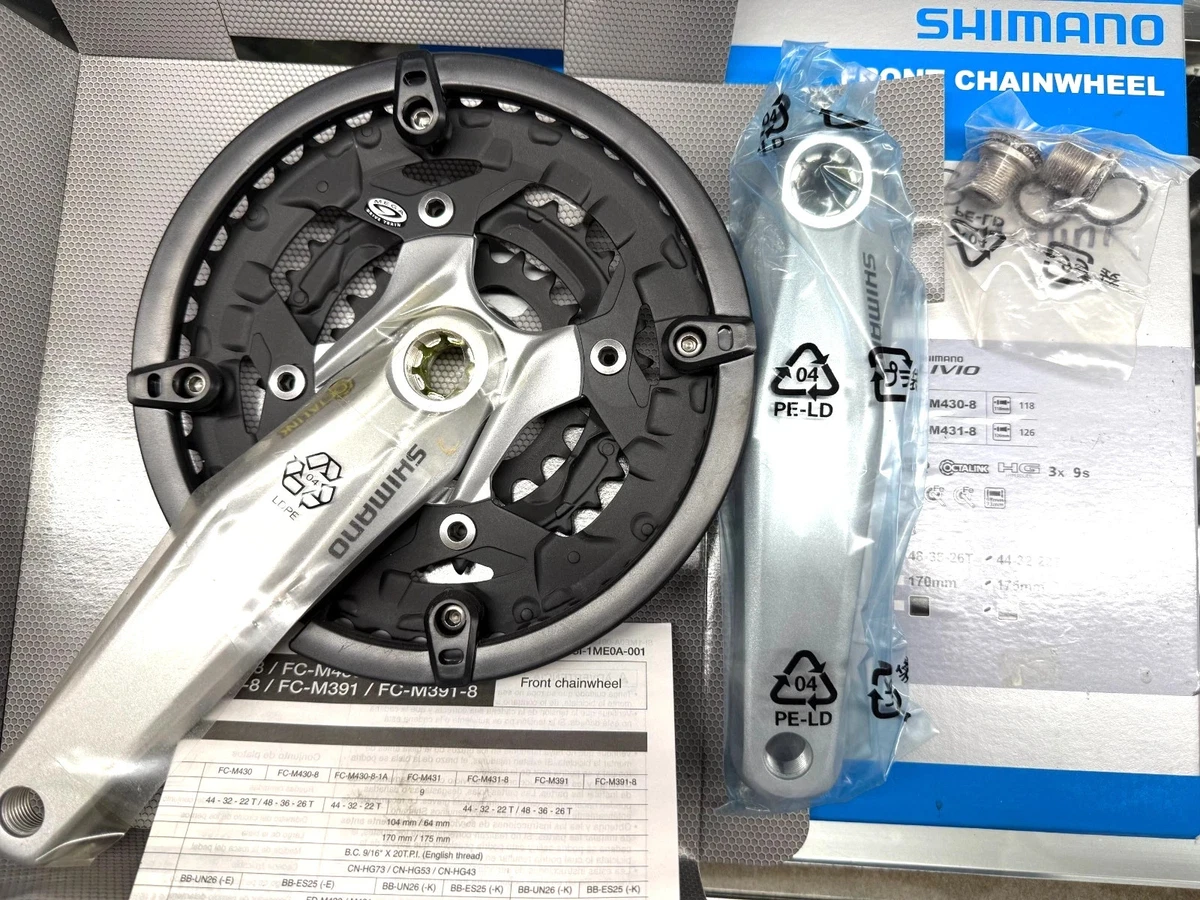 Ritchey クランクセット 170mm 44-32-22T ISIS規格