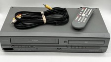 Magnavox MWD2205 VCR/DVD Combo Player 4-Head VHS Recorder  Remote Tested       