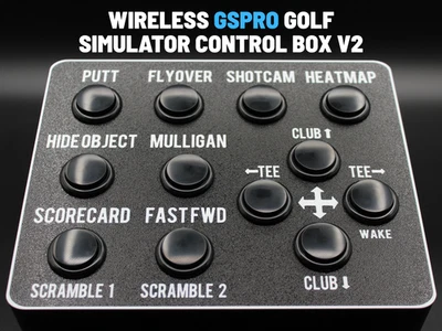 Wireless GSPRO Golf Simulator Control Box - Version 2 - Bild 1 von 4