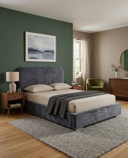 Cloud Comfort Bed Frame Luxury Teddy & Plush Velvet Upholstered All Sizes