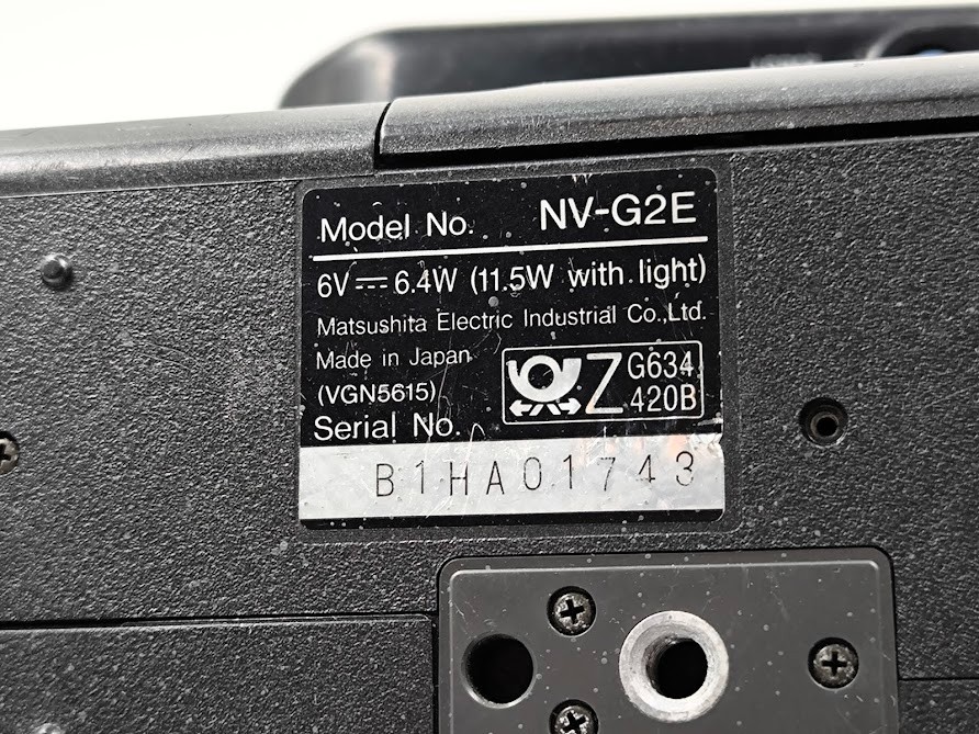 Panasonic NV-G2 And 8x Zoom Video Camera Not Tested | eBay